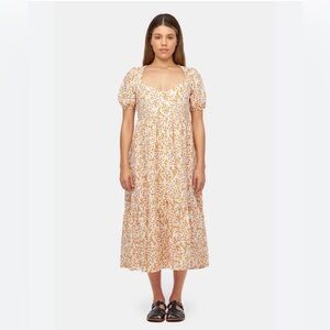 Lacausa Floral Midi Dress